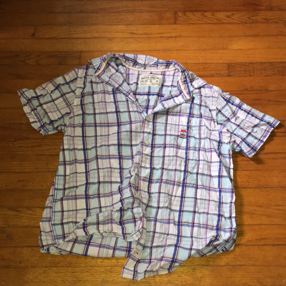 Plaid Button up